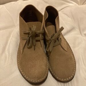 J CREW CREWCUTS KIDS' SUEDE MACALISTER BOOTS SHOES.
